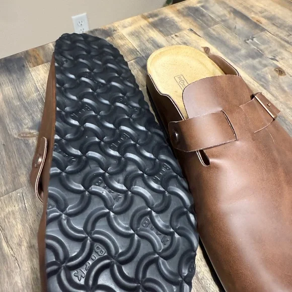 Birkenstock Men's Brown Slip-On Loafers - Picture 2 of 5